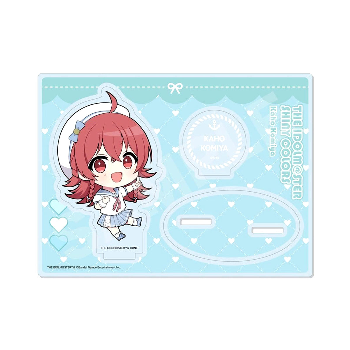 Kaho Komiya Mini Acrylic Stand THE IDOLM@STER Shiny Colors x Yokohama Marine Tower Yokohama Stroll Rally [USED]
