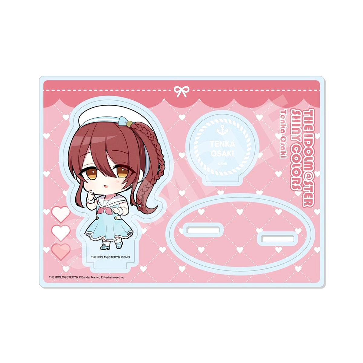 Tenka Osaki Mini Acrylic Stand THE IDOLM@STER Shiny Colors x Yokohama Marine Tower Yokohama Stroll Rally [USED]