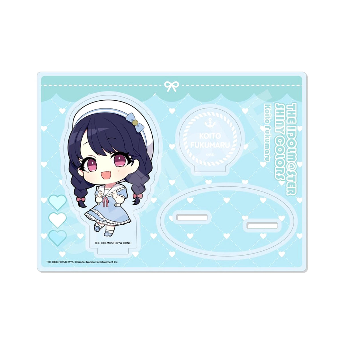 Koito Fukumaru Mini Acrylic Stand THE IDOLM@STER Shiny Colors x Yokohama Marine Tower Yokohama Stroll Rally [USED]
