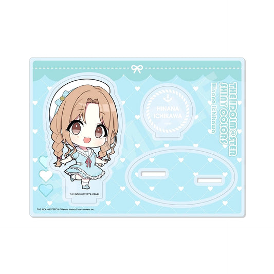 Hinana Ichikawa Mini Character Acrylic Stand THE IDOLM@STER Shiny Colors x Yokohama Marine Tower: Yokohama Stroll Rally [USED]