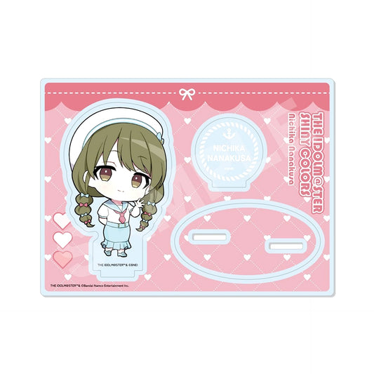 Nichika Nanakusa Acrylic Stand Mini Chara THE IDOLM@STER Shiny Colors x Yokohama Marine Tower Yokohama Stroll Rally [USED]