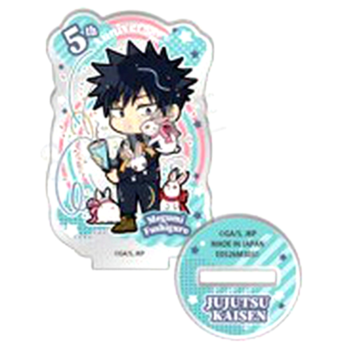 Megumi Fushiguro Jujutsu Kaisen 5th Anniversary Defome Trading Acrylic Stand [USED]