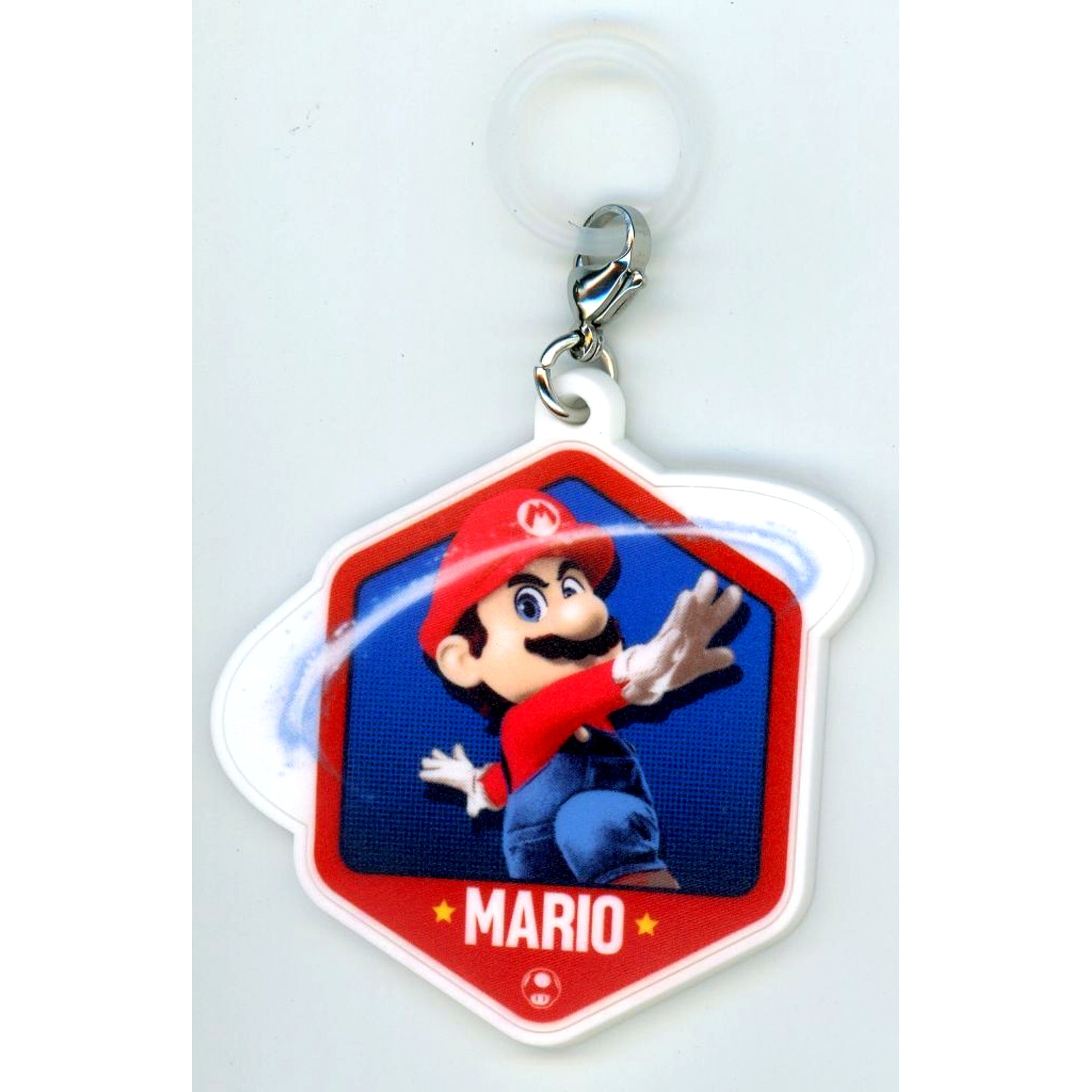 Mario H Prize Ichiban Kuji The Super Mario Galaxy Movie Puffy Rubber Marker Charm [USED]