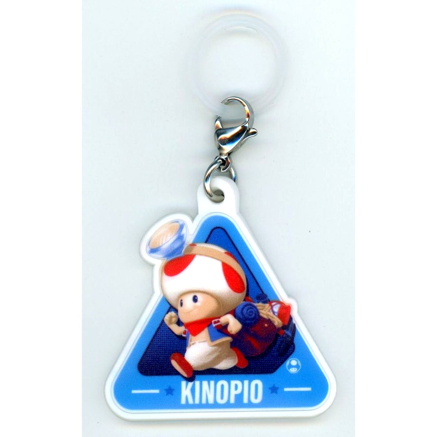 Toad H Prize Ichiban Kuji The Super Mario Galaxy Movie Puffy Rubber Marker Charm [USED]
