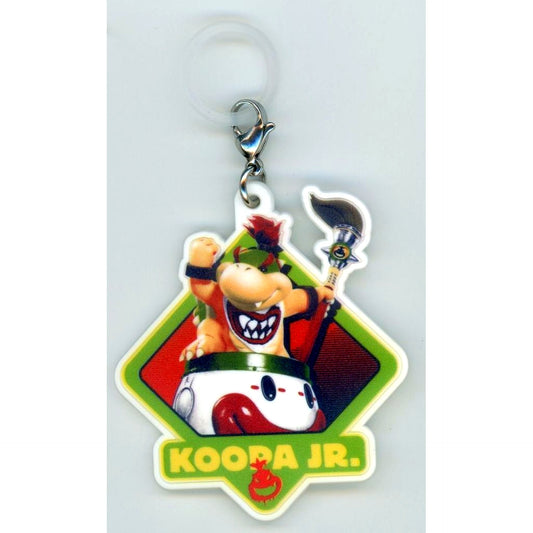 Bowser Jr. Unmasked H Prize Ichiban Kuji The Super Mario Galaxy Movie Puffy Rubber Marker Charm [USED]