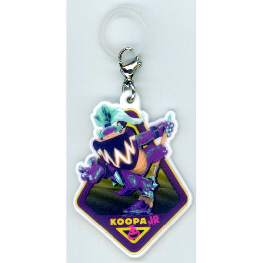 Bowser Jr. Mask H Prize Ichiban Kuji The Super Mario Galaxy Movie Puffy Rubber Marker Charm [USED]