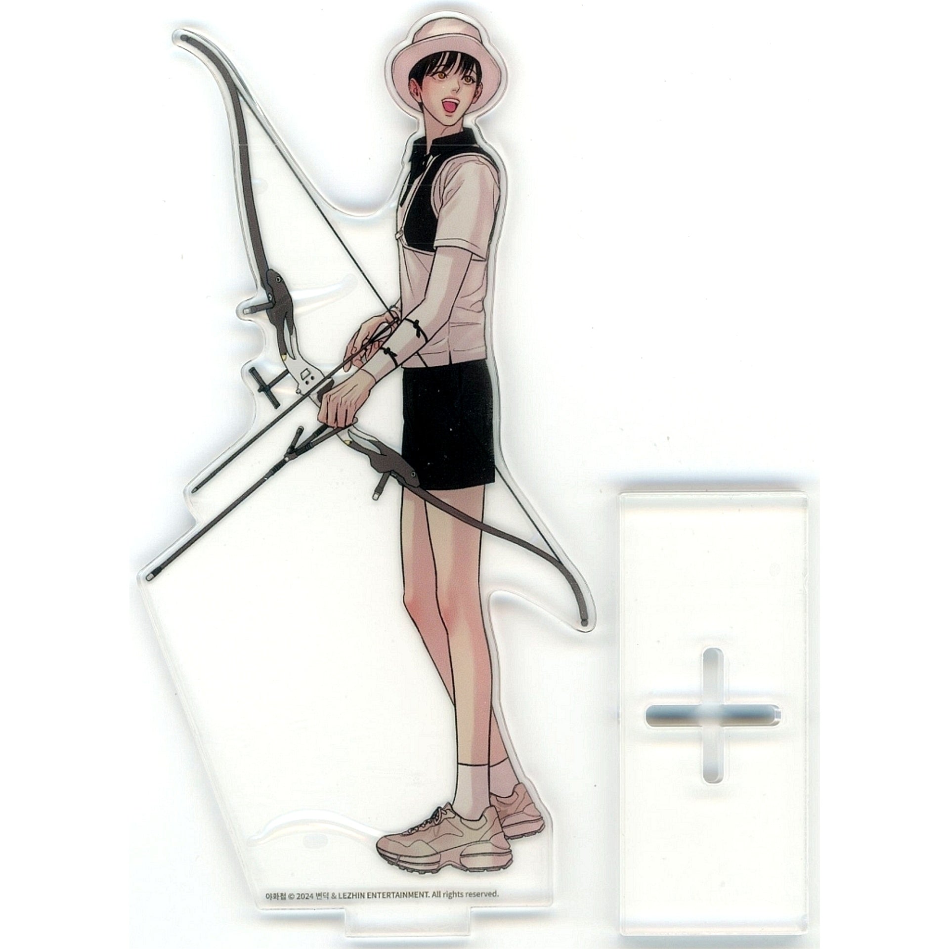 Nakyum Baek Team Lezhin Athlete Village Series Acrylic Stand Painter of the Night [USED]