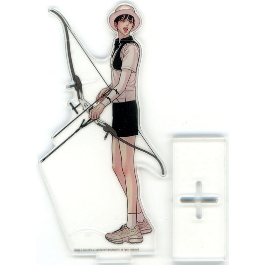 Nakyum Baek Team Lezhin Athlete Village Series Acrylic Stand Painter of the Night [USED]