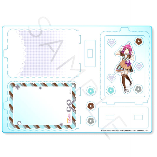 Rina Tennoji I. Shaka Shaka Acrylic Stand Love Live! Nijigasaki High School Idol Club [USED]