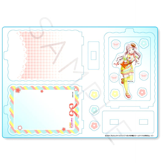 Lanzhu Zhong L. Shaka Shaka Acrylic Stand Love Live! Nijigasaki High School Idol Club [USED]