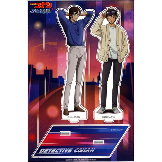 Kenji Hagiwara & Jinpei Matsuda Detective Conan Movie: The Fallen Angel of the Highway Acrylic Stand Set [USED]