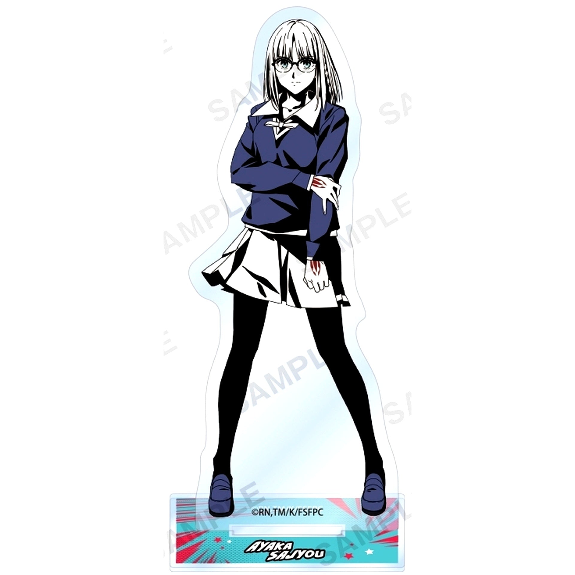 Ayaka Sajyou American Comic Ver. Acrylic Stand TV Anime Fate/strange Fake [USED]