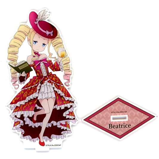 Beatrice Party Dress Ver. Re:Zero - Starting Life in Another World Illustration Acrylic Stand Large [USED]
