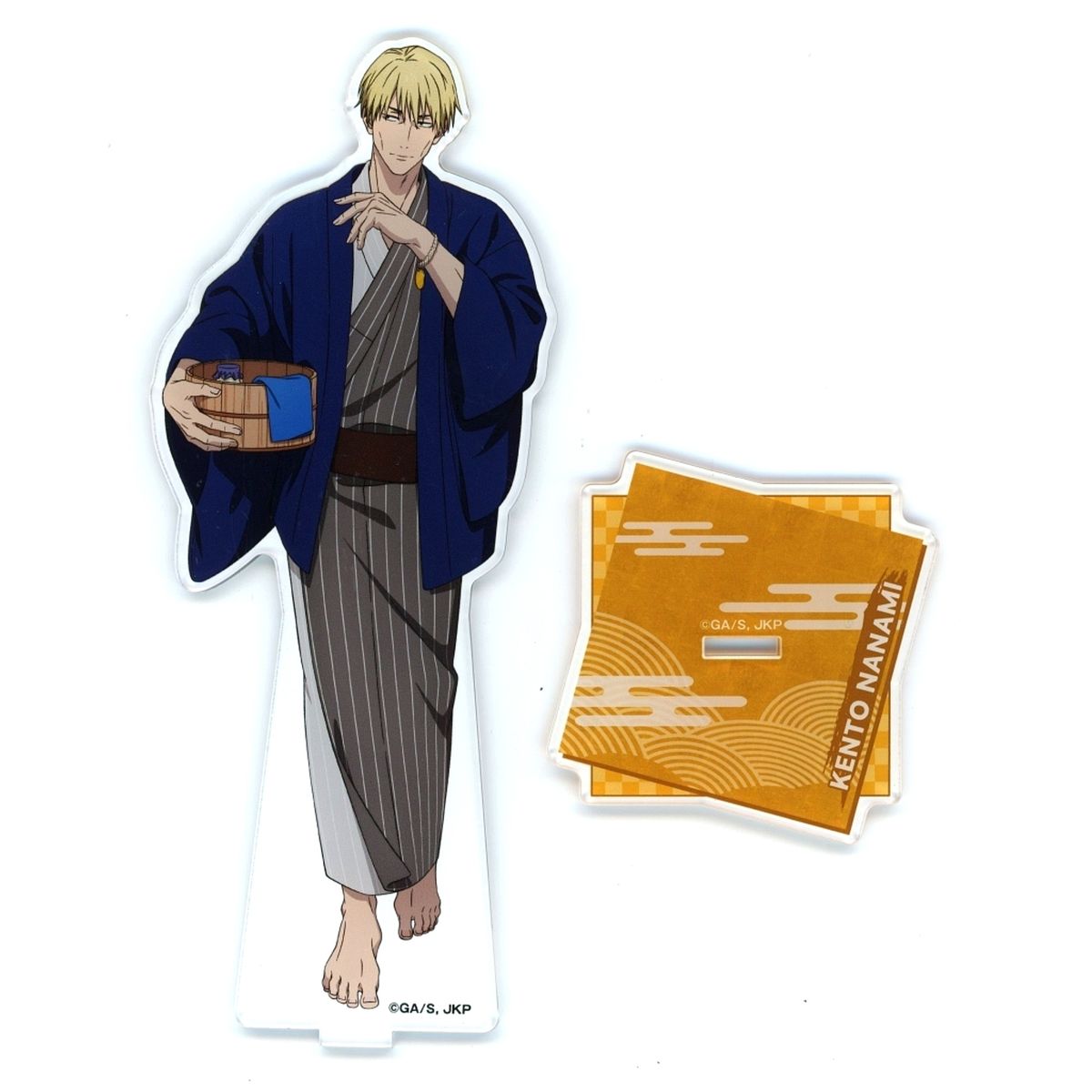 Kento Nanami Jujutsu Kaisen Anime 5th Anniversary x Gokurakuyu RAKU SPA Gokuraku Jujuyasumi 3 Acrylic Stand [USED]