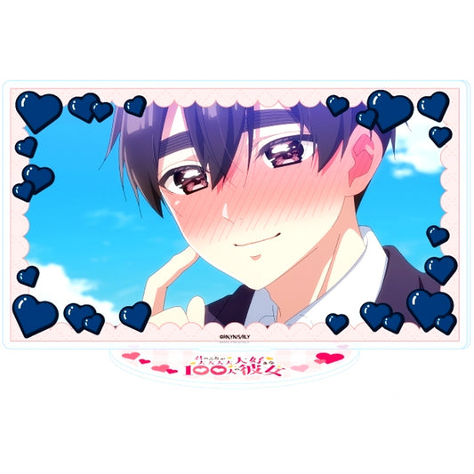 07 Scene Shot A Scene Shot Illustration Acrylic Stand The 100 Girlfriends Who Really, Really, Really, Really, Really Love You [USED]