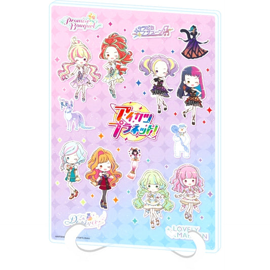 Group Unit Ver. 01. GraffArt A5 Acrylic Art Board Aikatsu Planet! [USED]