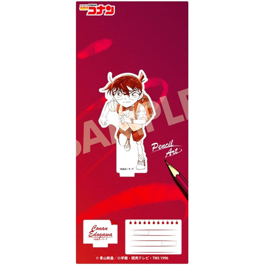 Conan Edogawa Pencil Art Acrylic Stand Collection Vol.10 Detective Conan [USED]