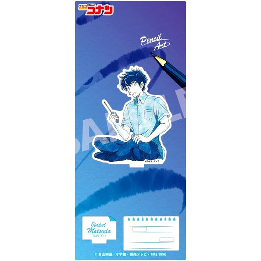 Jinpei Matsuda Pencil Art Acrylic Stand Collection Vol.10 Detective Conan [USED]