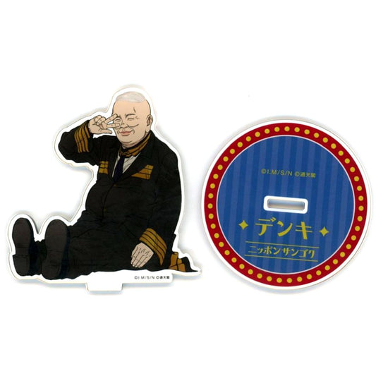 Denki Taira Illustration Acrylic Stand Nippon Sangoku: The Three Nations of the Crimson Sun Gotsu Ee Tsutenkaku Collaboration Popup Store [USED]