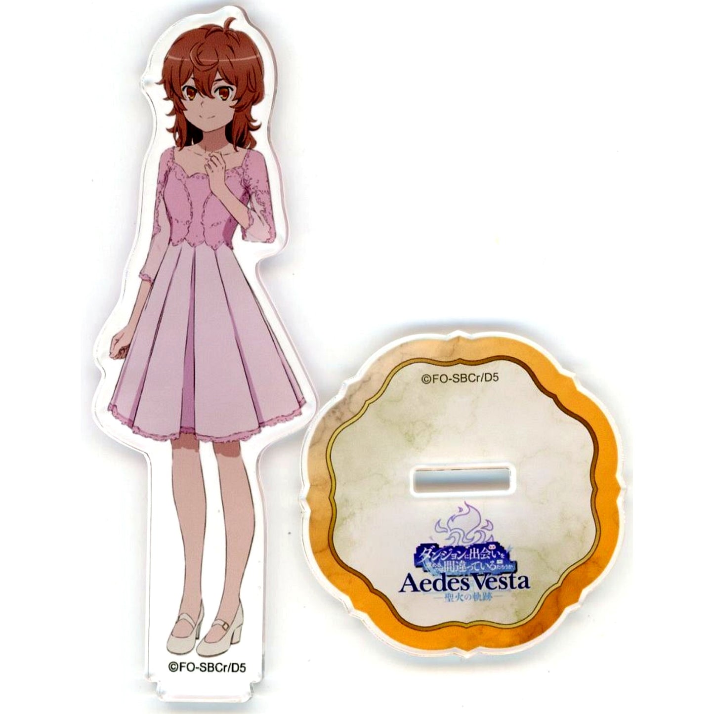 Liliruca Arde Acrylic Stand DanMachi 10th Anniversary Special Event Aedes Vesta Locus of the Sacred Flame [USED]