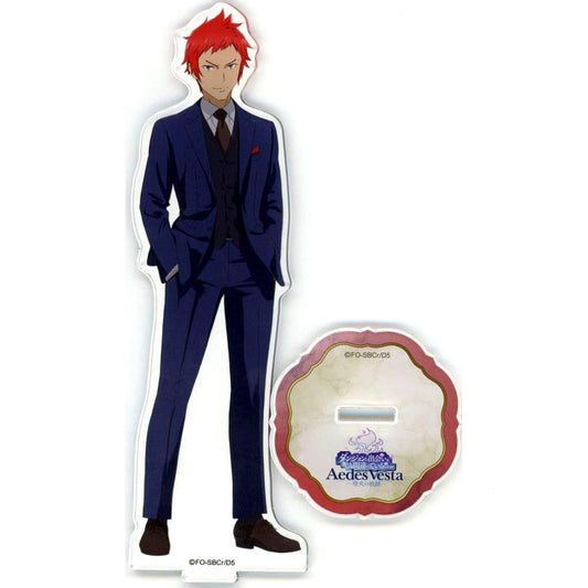 Welf Crozzo Acrylic Stand DanMachi 10th Anniversary Special Event Aedes Vesta Locus of the Sacred Flame [USED]
