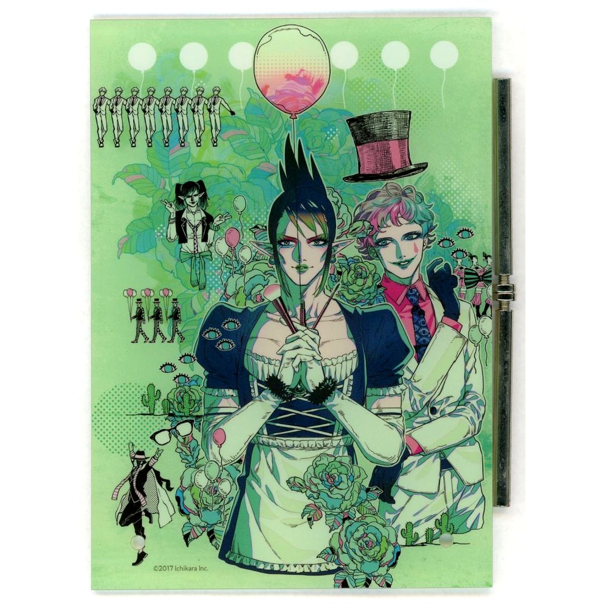 Hanabatake Chaika, Joe Rikiichi Virtual YouTuber Nijisanji B6 Acrylic Item Green Rouge Film Festival Goods 2020 Only Sold Separately [USED]