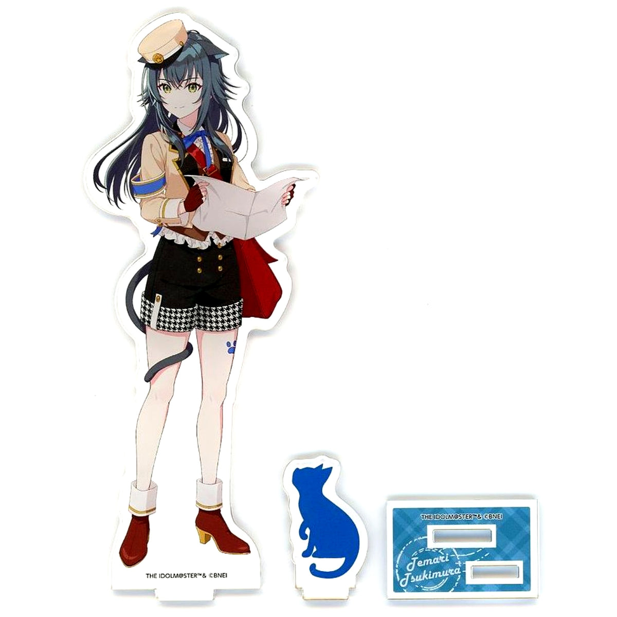 Temari Tsukimura Acrylic Stand Gakuen iDOLM@STER x Karaoke Manekineko Part 2 [USED]
