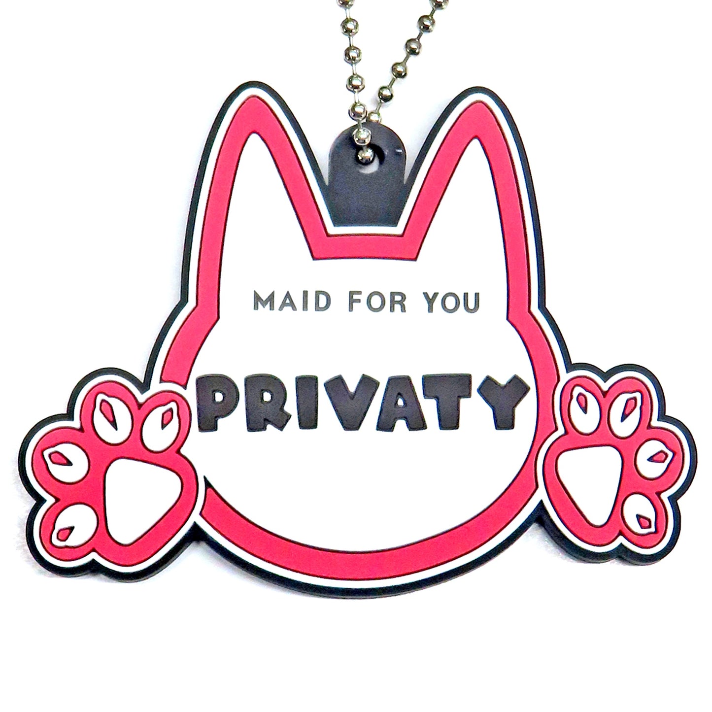 Privaty Name Tag I Prize Perfect Maid Rubber Charm Ichiban Kuji Goddess of Victory NIKKE Chapter 7 [USED]