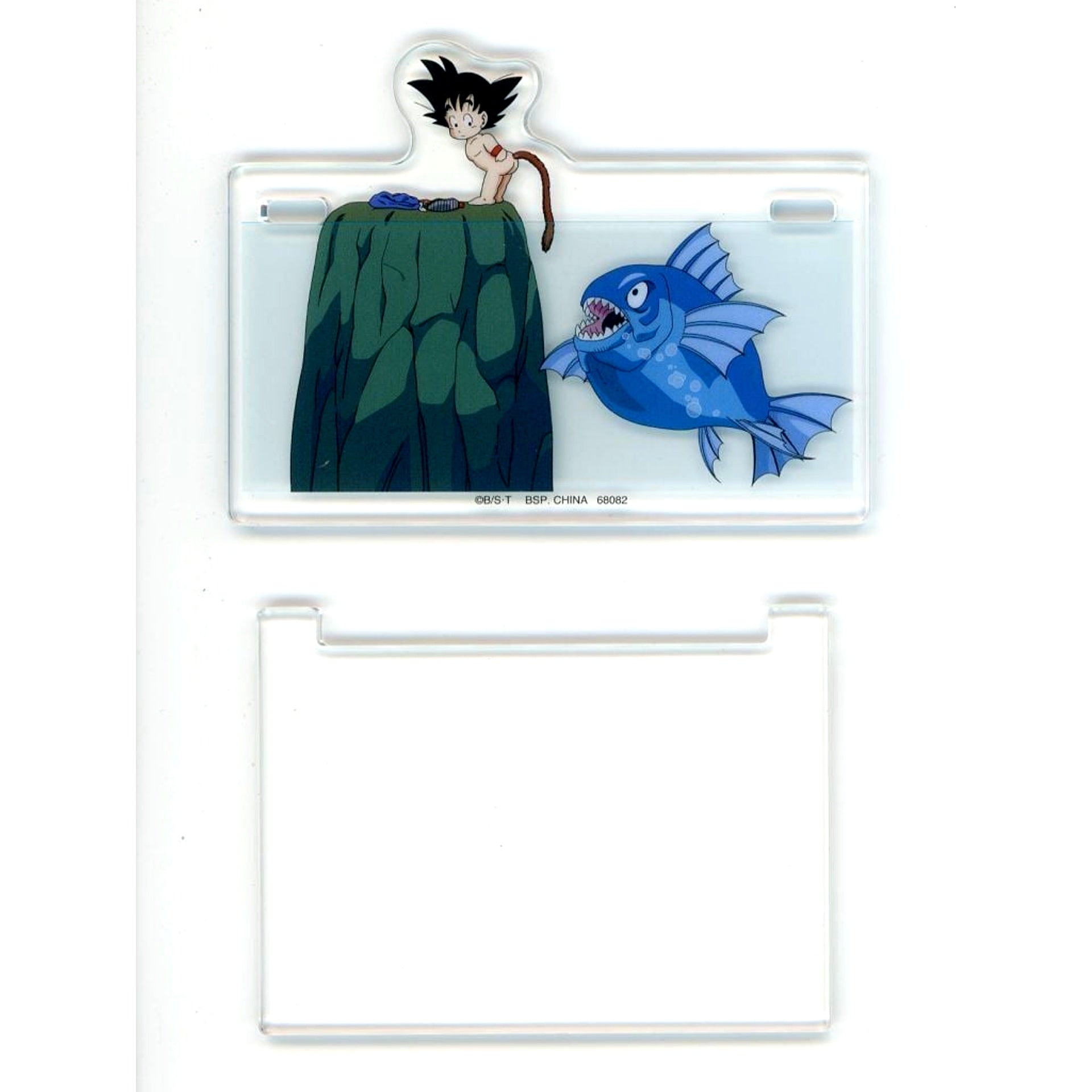 Son Goku Boy Fishing Prize G Dragon Ball THE CHRONICLE OF GOKU Ichiban Kuji Hook Acrylic Stand [USED]