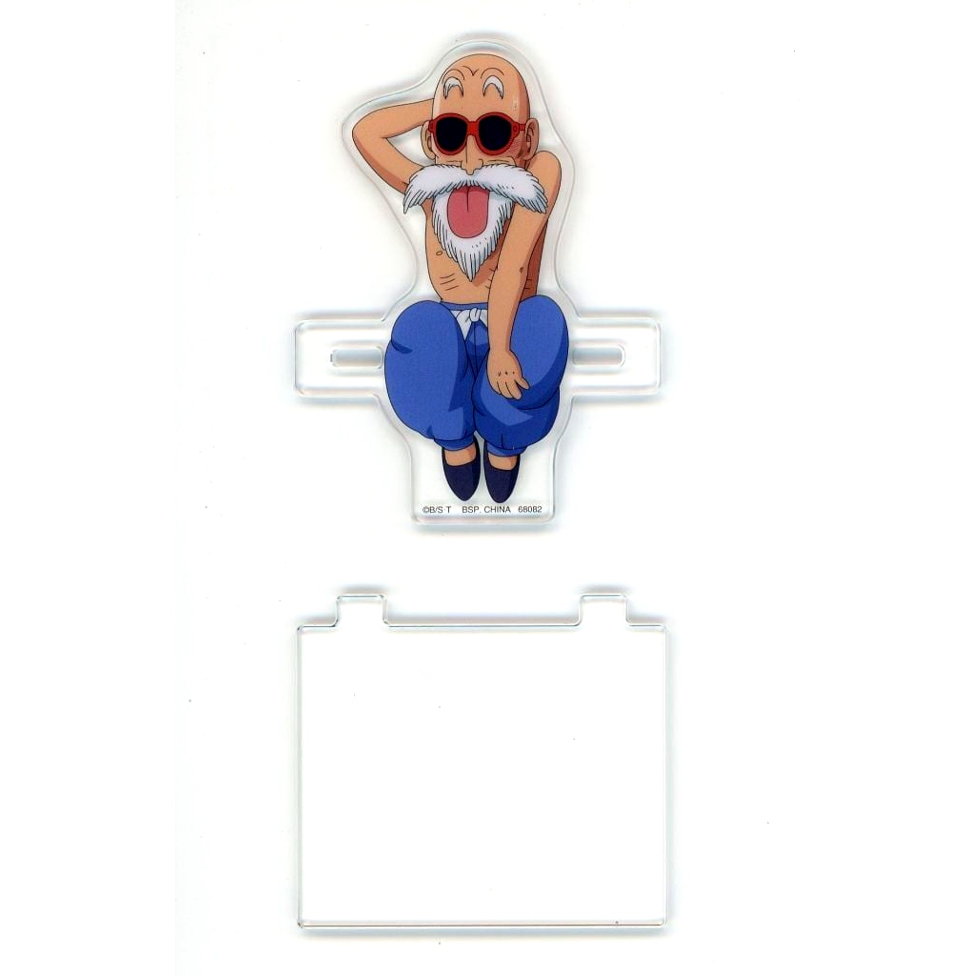 Master Roshi Prize G Dragon Ball THE CHRONICLE OF GOKU Ichiban Kuji Hook Acrylic Stand [USED]