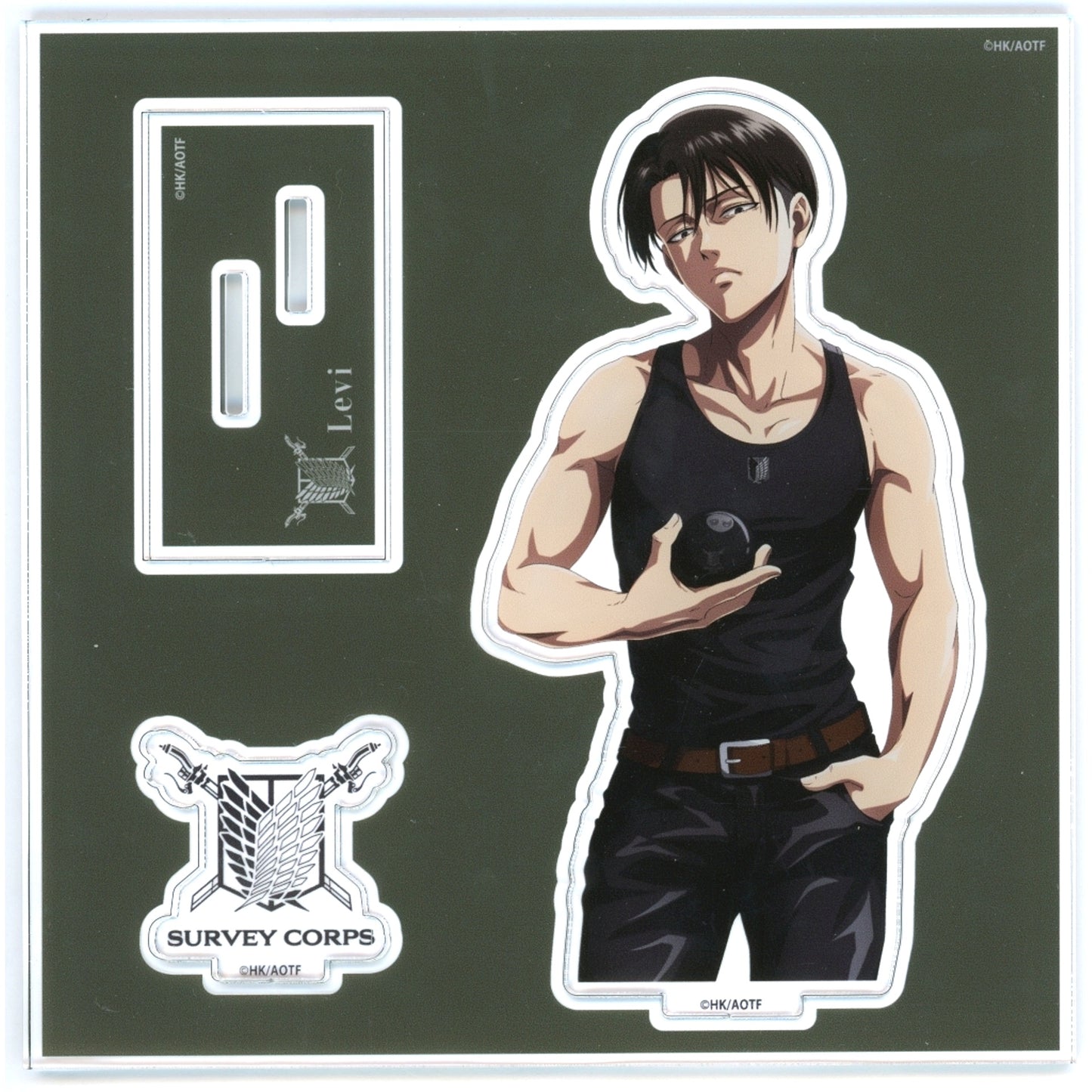 Levi Ackerman Attack on Titan x Onkyo x Couleur Labo Acrylic Stand [USED]