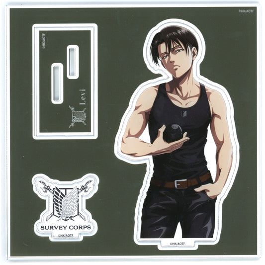 Levi Ackerman Attack on Titan x Onkyo x Couleur Labo Acrylic Stand [USED]