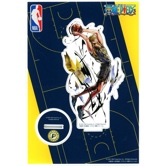 Sanji x Indiana Pacers Acrylic Stand One Piece x NBA [USED]
