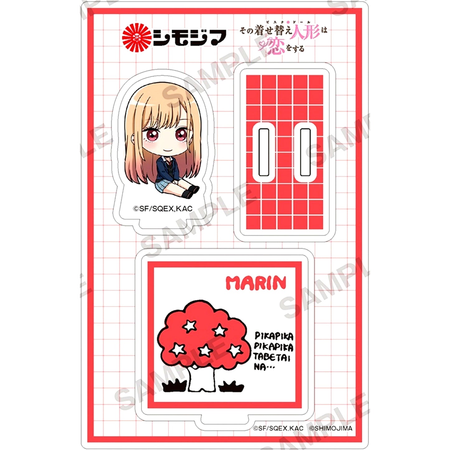Marin Kitagawa A Acrylic Stand Shimojima Collabo Ver. TV Anime My Dress-Up Darling Season 2 [USED]