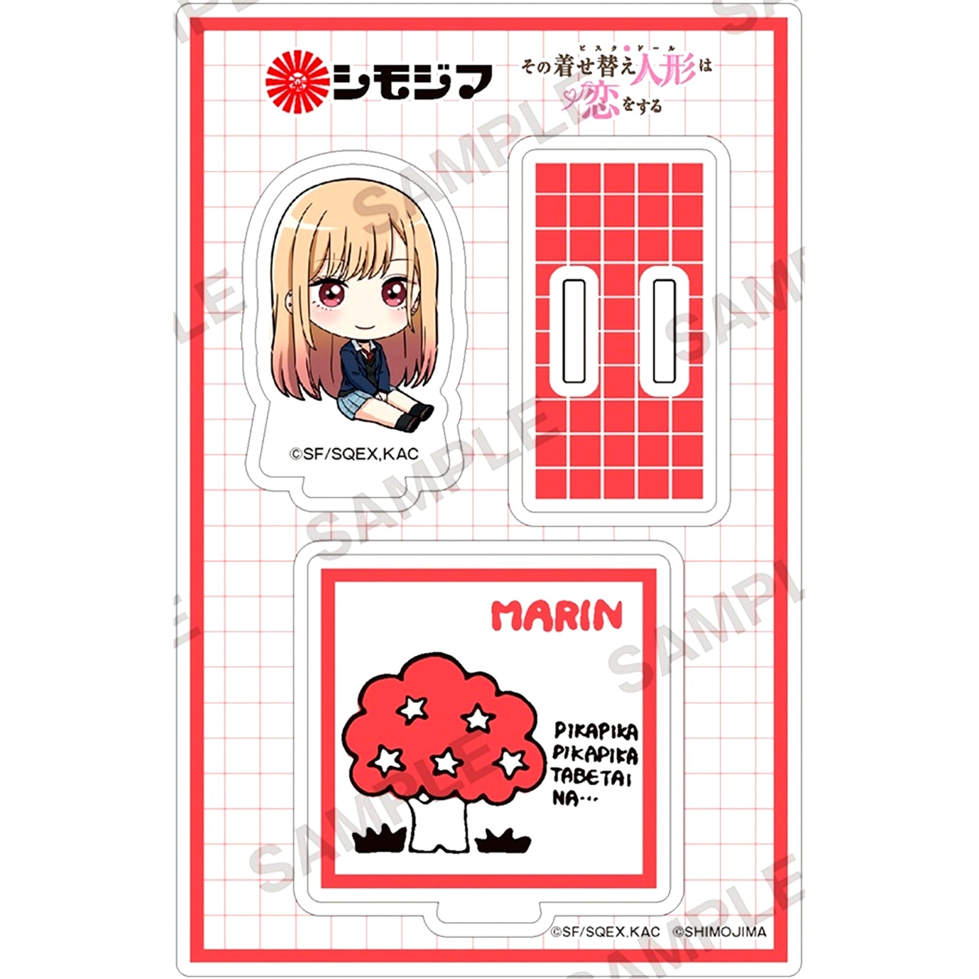 Marin Kitagawa A Acrylic Stand Shimojima Collabo Ver. TV Anime My Dress-Up Darling Season 2 [USED]