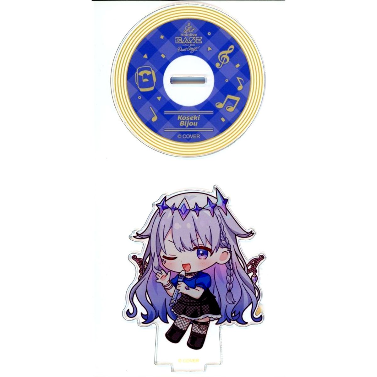Koseki Bijou Virtual YouTuber Holo Live hololive BASE on Tour! 2026 Duet Stage! CD Style Acrylic Stand [USED]