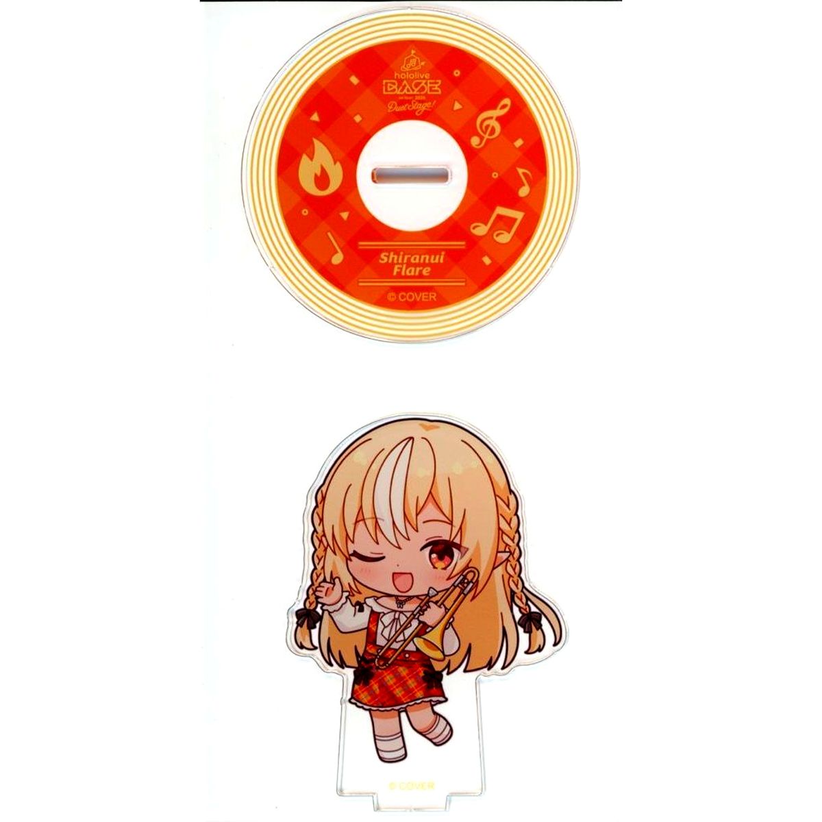 Shiranui Flare Virtual YouTuber Holo Live hololive BASE on Tour! 2026 Duet Stage! CD Style Acrylic Stand [USED]