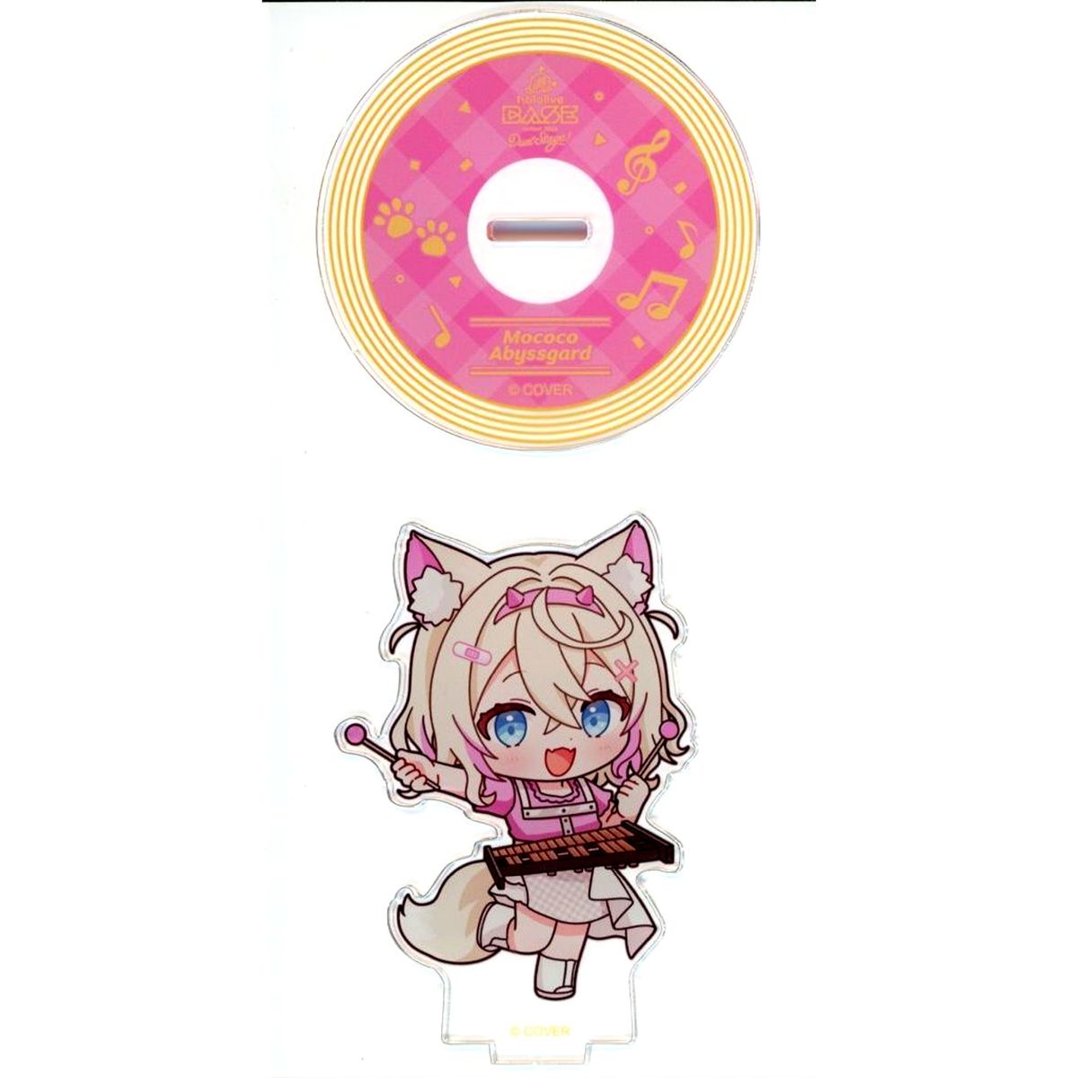 Mococo Abyssgard Virtual YouTuber Holo Live hololive BASE on Tour! 2026 Duet Stage! CD Style Acrylic Stand [USED]