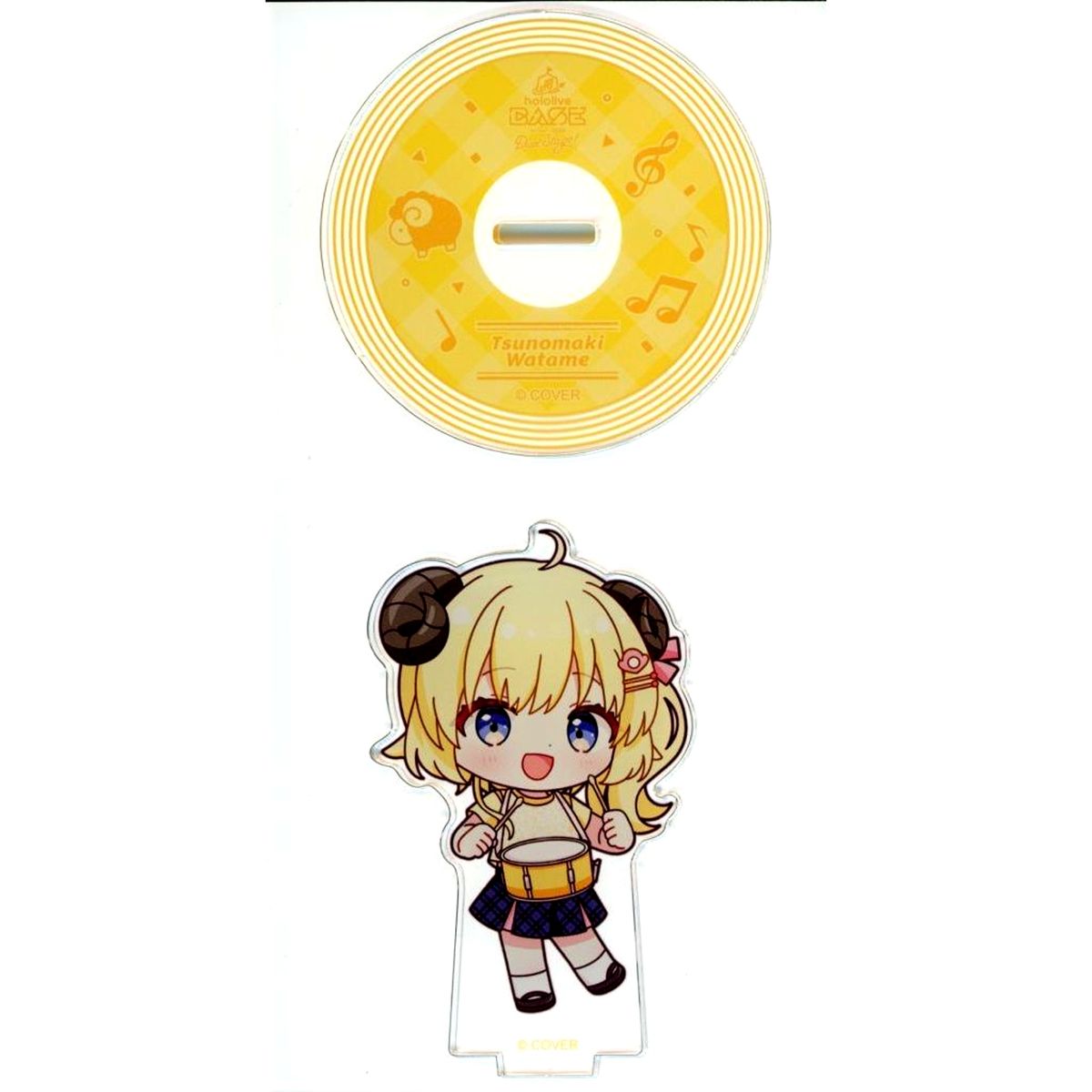 Tsunomaki Watame Virtual YouTuber Holo Live hololive BASE on Tour! 2026 Duet Stage! CD Style Acrylic Stand [USED]