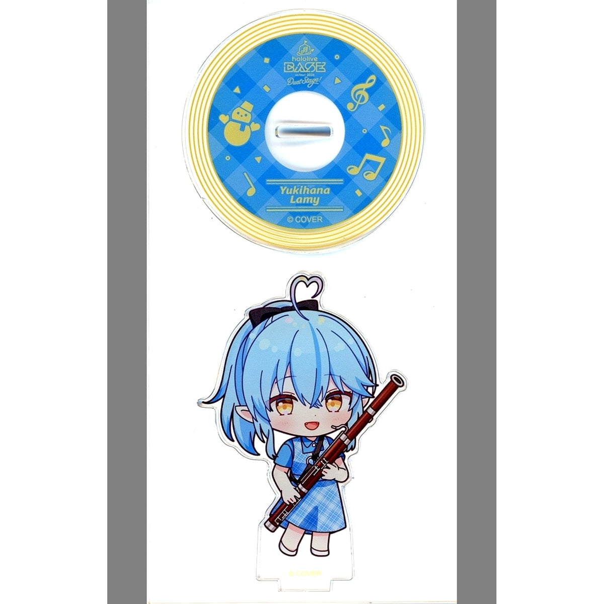 Yukihana Lamy CD-style Acrylic Stand Virtual YouTuber Holo Live hololive BASE on Tour 2026 Duet Stage [USED]