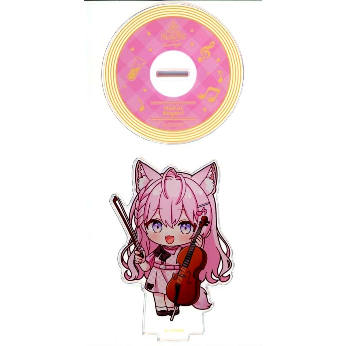 Hakui Koyori Virtual YouTuber Holo Live hololive BASE on Tour! 2026 Duet Stage! CD Style Acrylic Stand [USED]