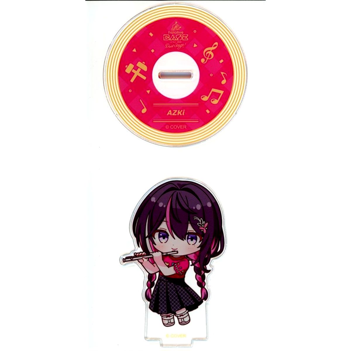 AZKi Virtual YouTuber Holo Live CD Style Acrylic Stand hololive BASE on Tour! 2026 Duet Stage! [USED]