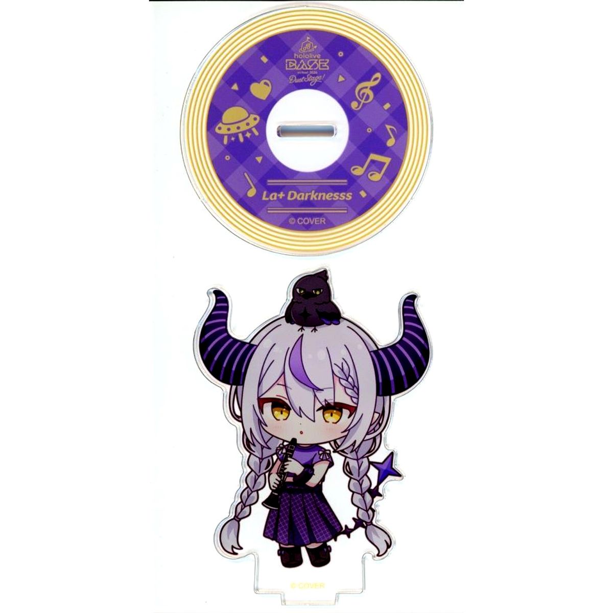 La+ Darknesss Virtual YouTuber Holo Live CD Style Acrylic Stand hololive BASE on Tour! 2026 Duet Stage! [USED]