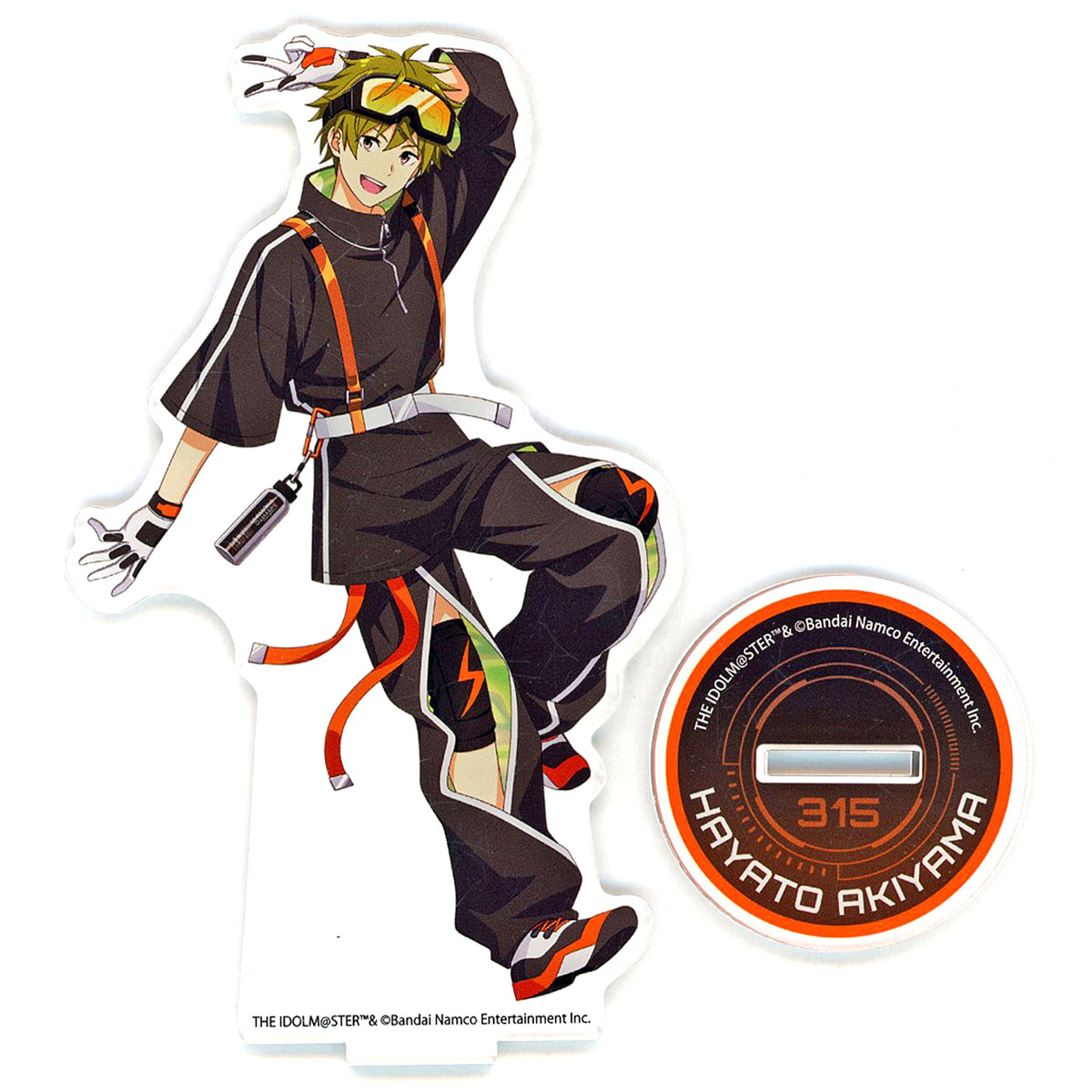 Hayato Akiyama Acrylic Stand DMM Scratch! THE IDOLM@STER SideM Scratch Wave 5 C-2 Prize [USED]