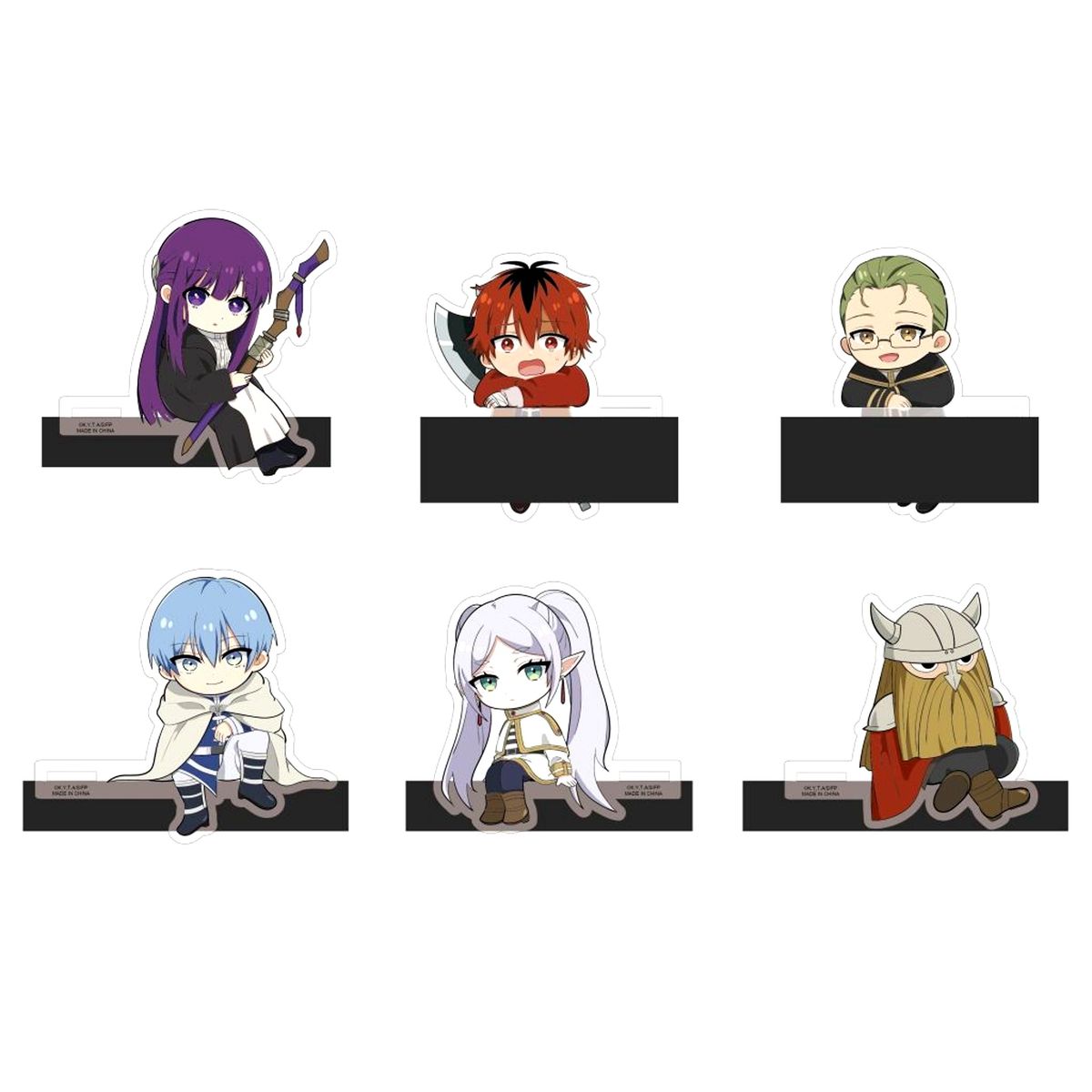 Set of 6 Frieren: Beyond Journey's End Kadochara Acrylic Stand [USED]