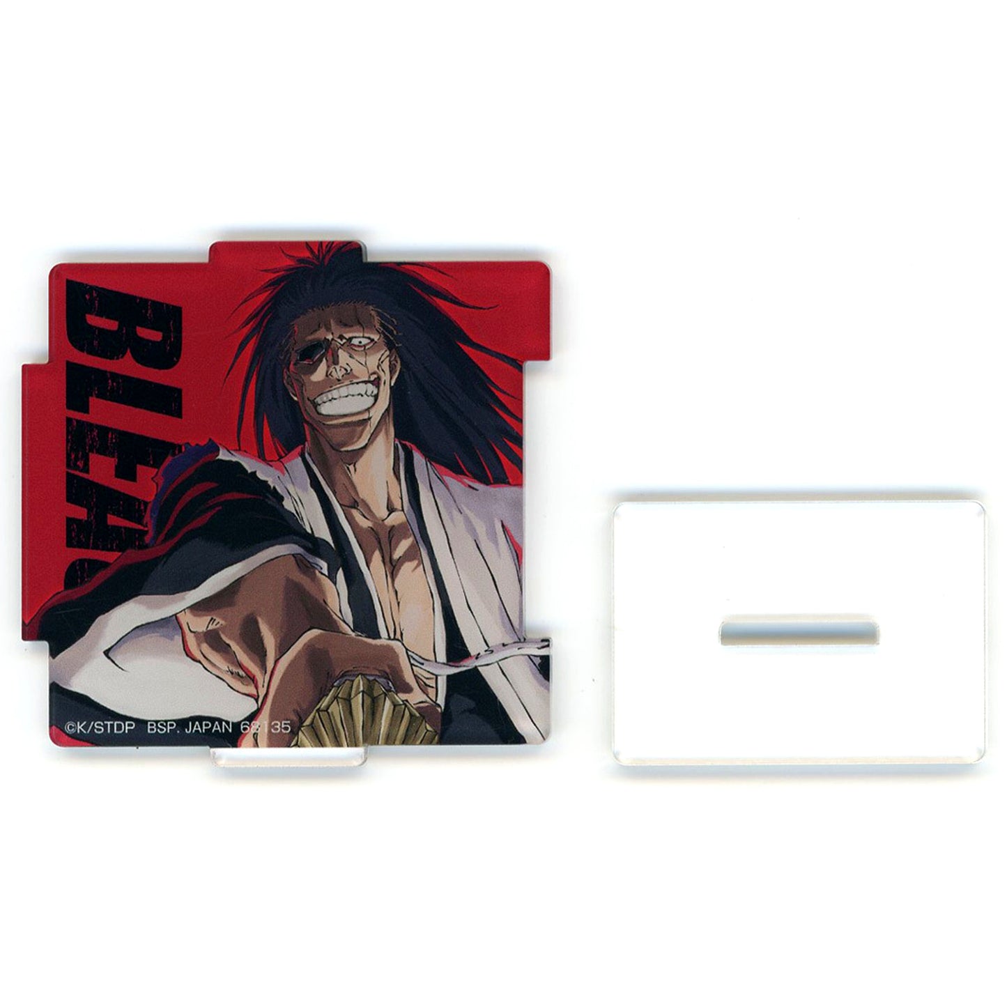 Kenpachi Zaraki F Prize Puzzle Style Acrylic Stand Ichiban Kuji Bleach Stirring Souls Vol.4 [USED]