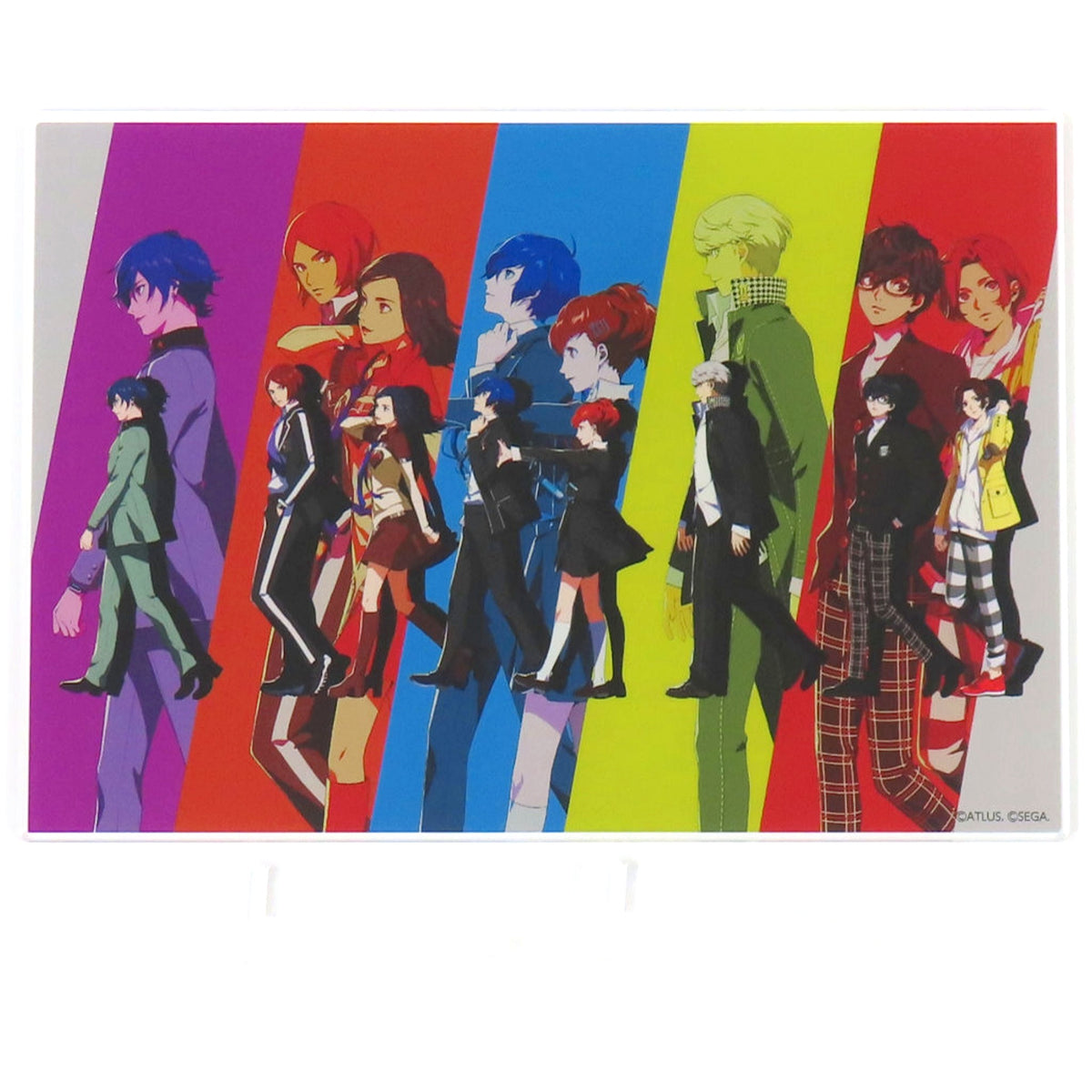 Group Foil Acrylic Board Persona Series 30th x Atre Akihabara Character Pop-up Store [USED]