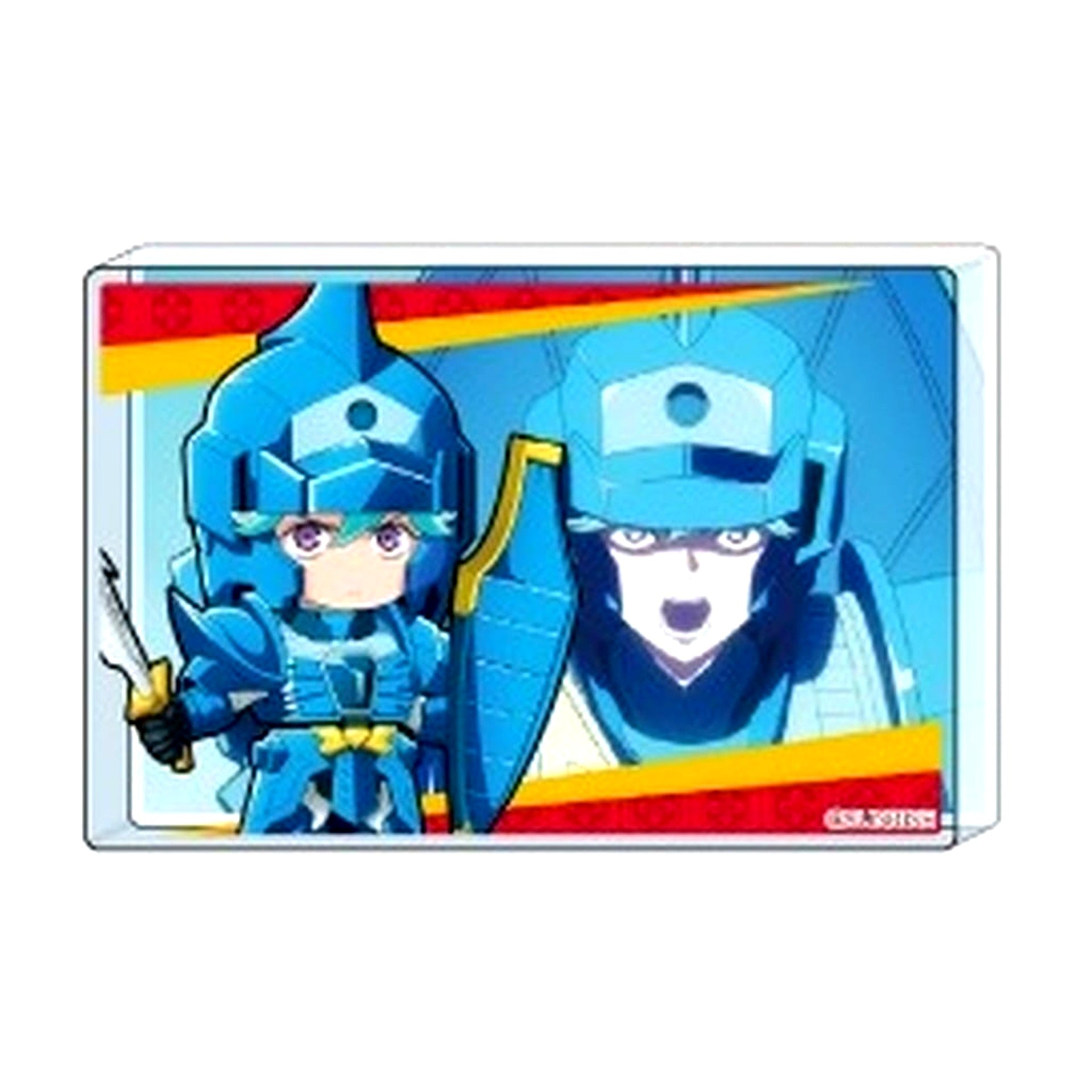 Musashi Hojo 3 Gaishinden Samurai Troopers Mini Acrylic Block [USED]