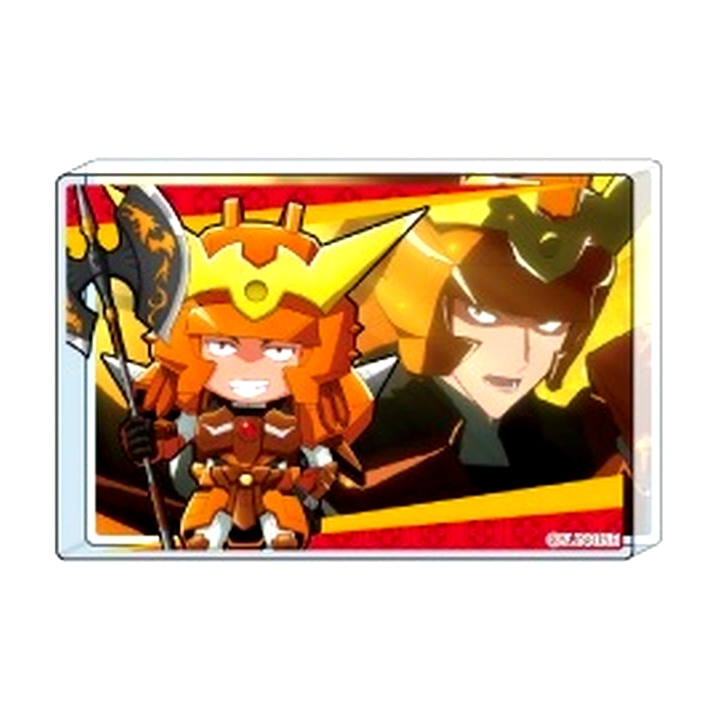 Yamato Hojo 4 Gaishinden Samurai Troopers Mini Acrylic Block [USED]