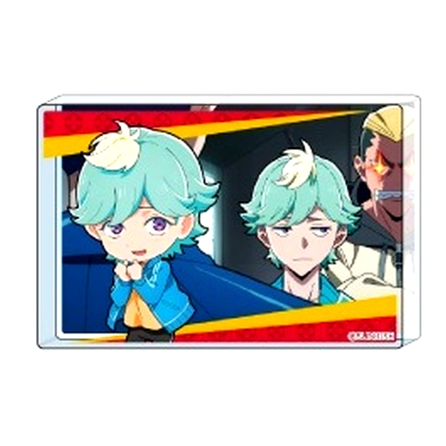 Musashi Hojo 8 Gaishinden Samurai Troopers Mini Acrylic Block [USED]